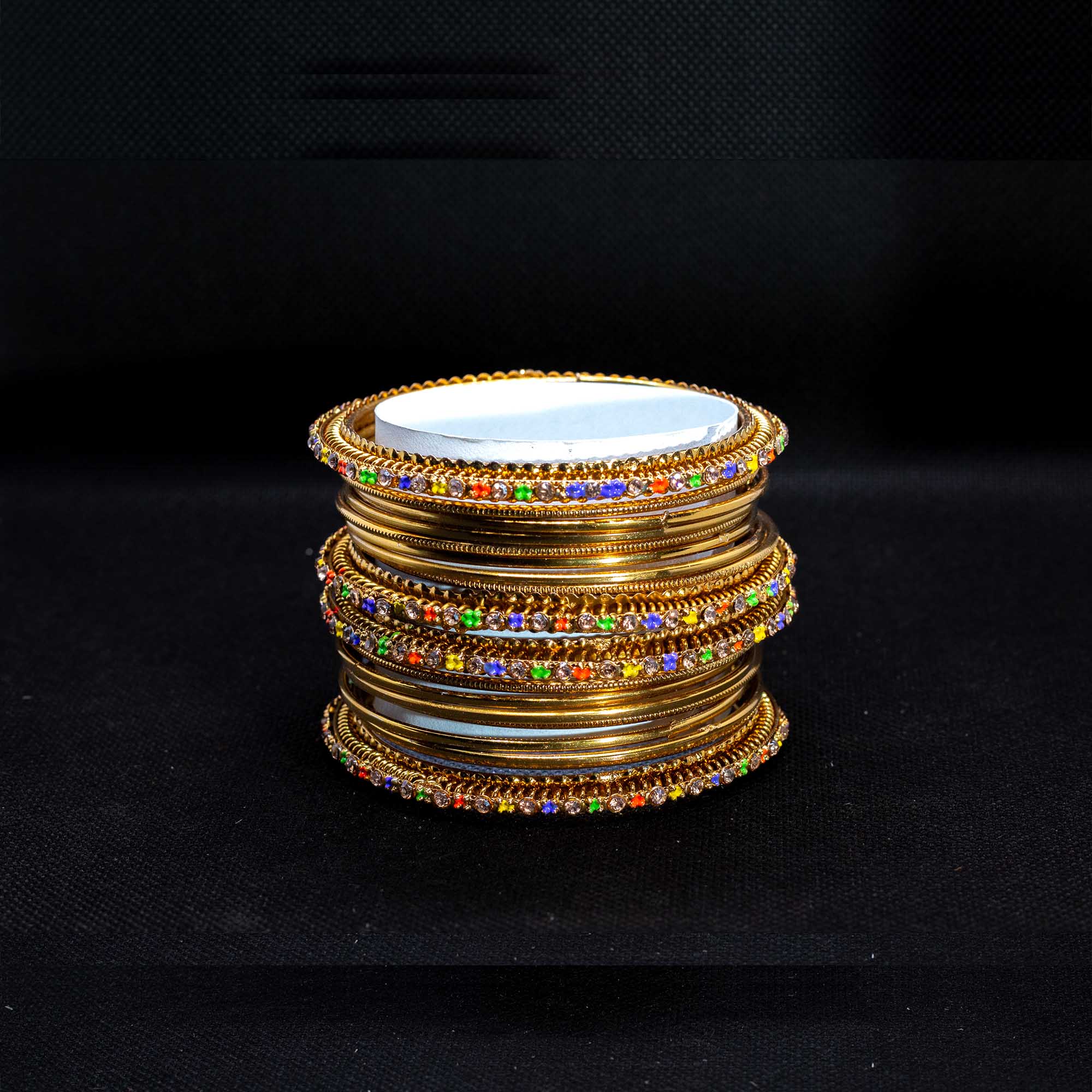 Gold Plated Stone Churi